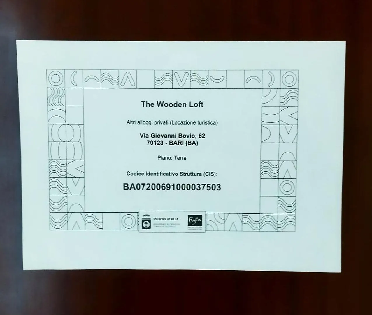 The Wooden Loft - Bari Centro Διαμέρισμα